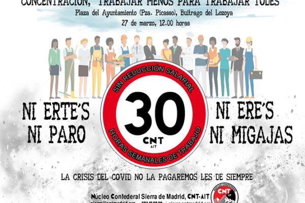 Presiones del Ayto. de Buitrago para que desconvoquemos concentración del 27 de marzo
