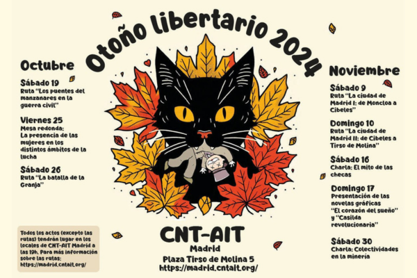 Otoño Libertario de CNT-AIT Madrid