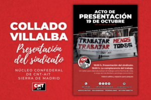 [Villalba] Acto de presentación del sindicato