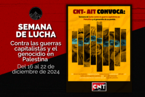 Semana de lucha contra las guerras capitalistas y el genocidio en Palestina