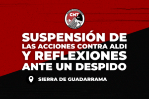 Suspensión de las acciones contra ALDI y reflexiones ante un despido