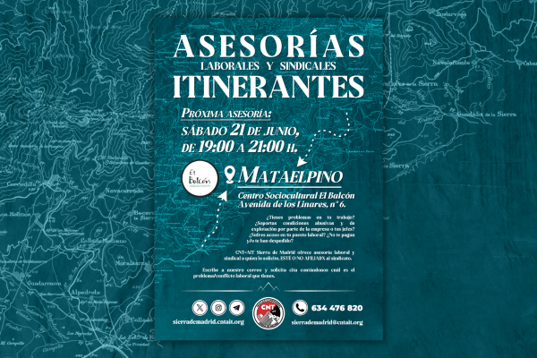 [Mataelpino] Comenzamos con las asesorías itinerantes