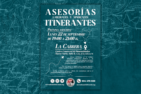 La Cabrera. Asesoría sindical itinerante